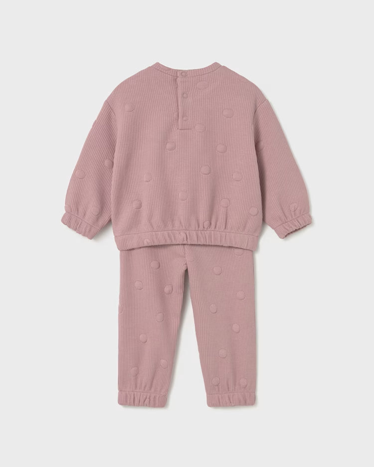 MAYORAL PADDED TRACKSUIT - ROSE