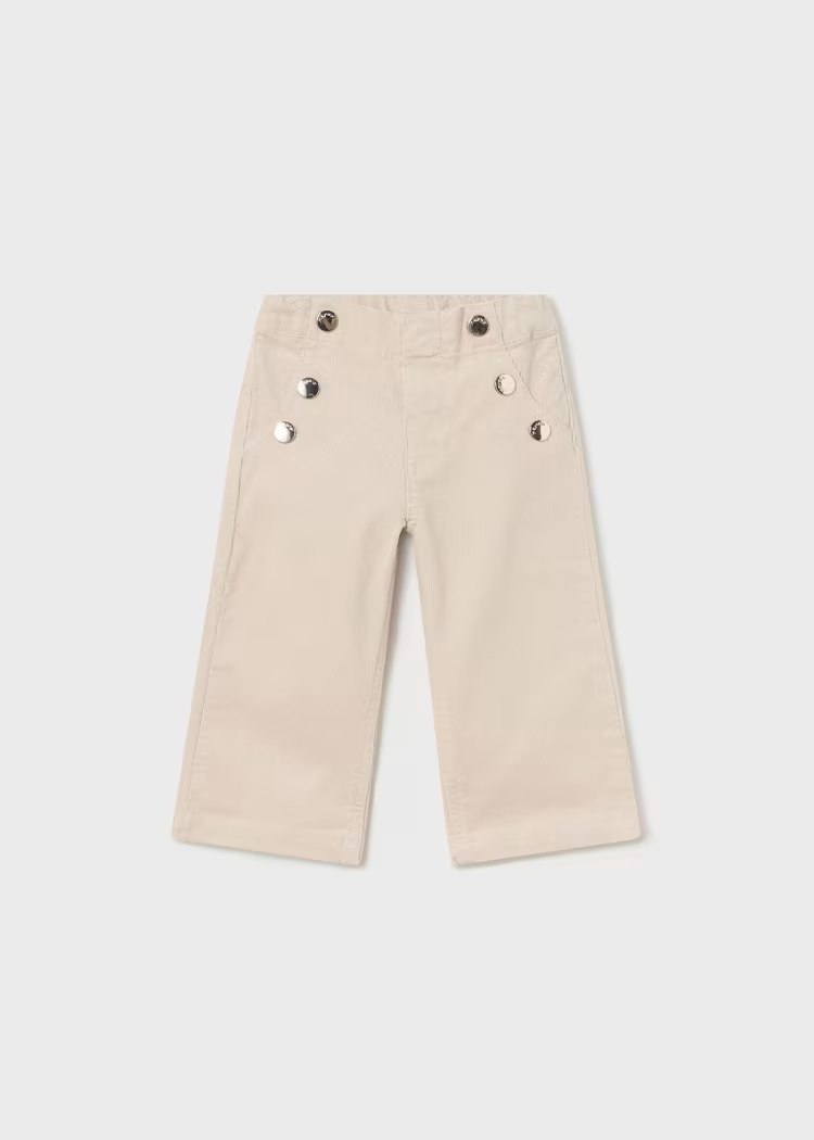 MAYORAL CORD TROUSERS - ALMOND