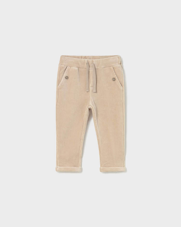 MAYORAL CORDUROY PANTS - CEREAL