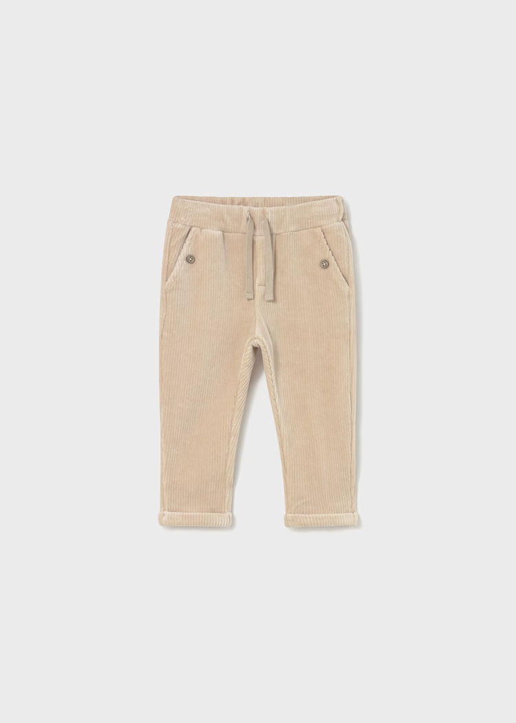 MAYORAL CORDUROY PANTS - CEREAL