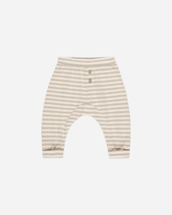 RYLEE + CRU BABY CRU PANT - PEBBLE STRIPE