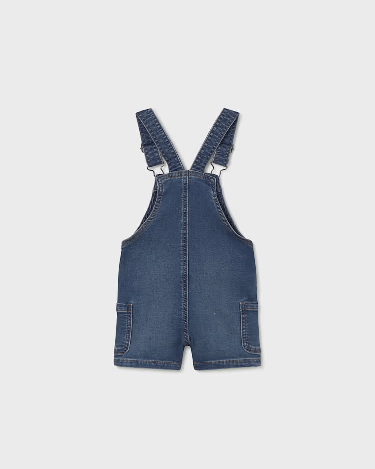 MAYORAL SOFT DENIM OVERALLS - MEDIUM WASH