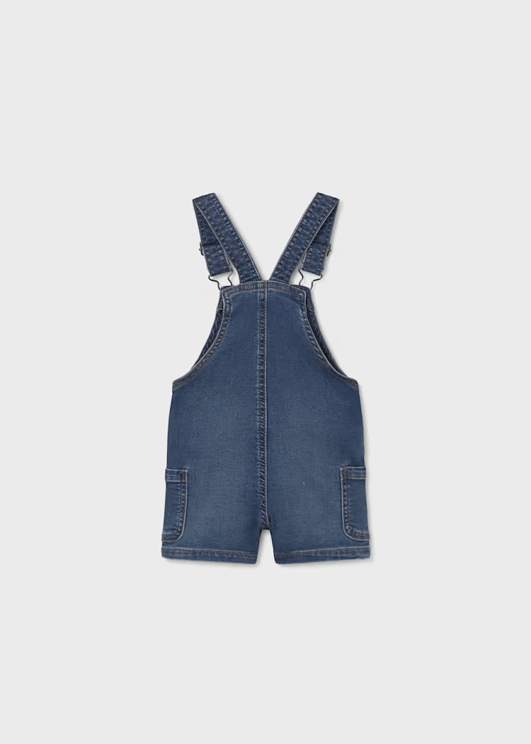 MAYORAL SOFT DENIM OVERALLS - MEDIUM WASH