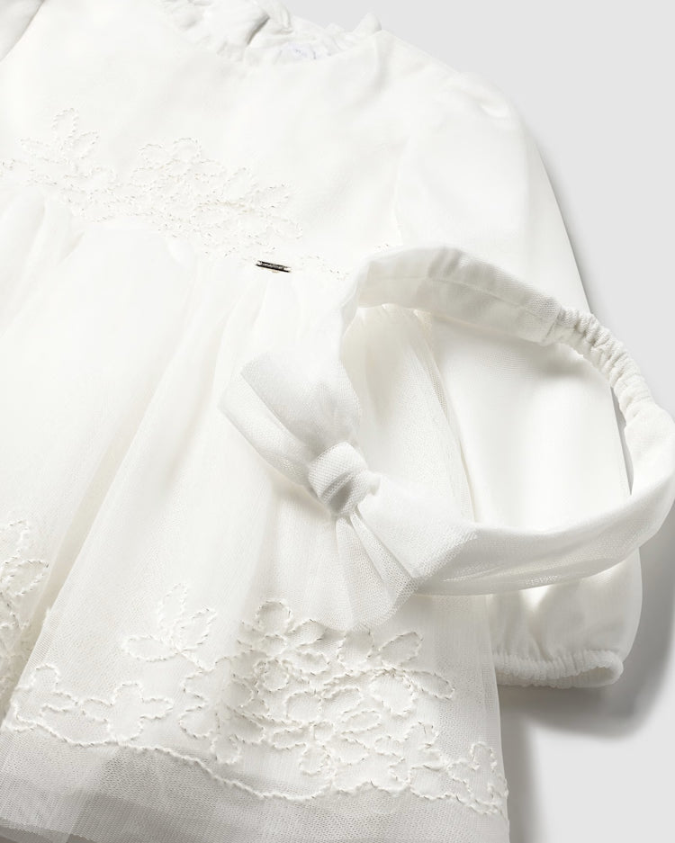 MAYORAL CEREMONY DRESS - ECRU