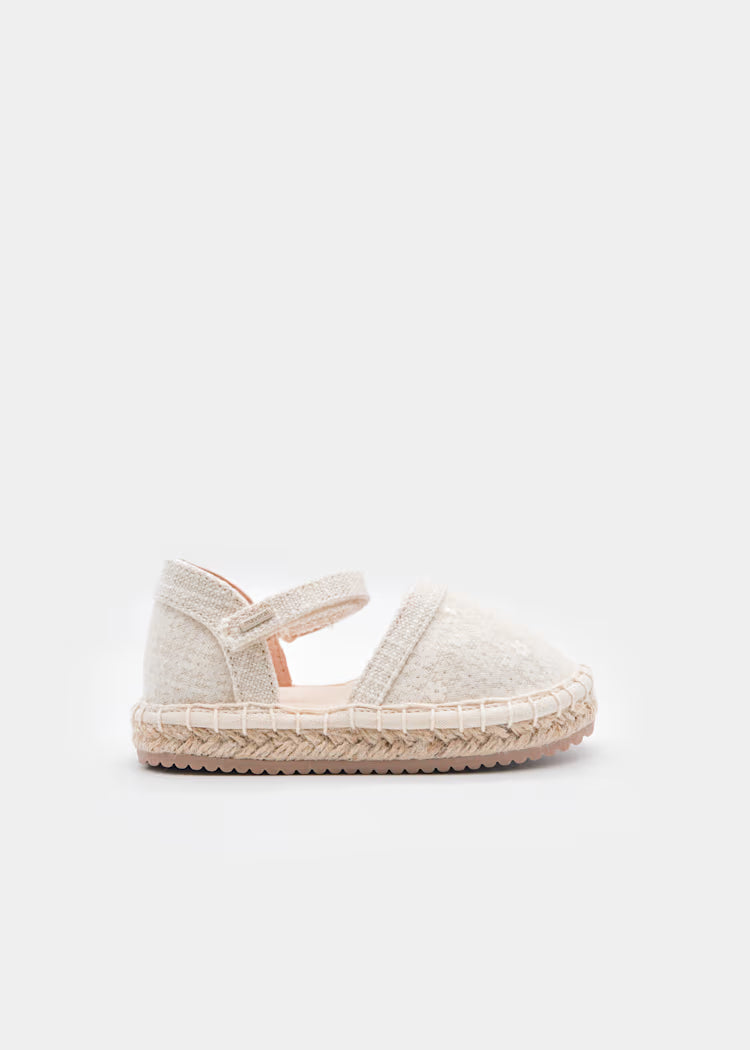 MAYORAL ESPADRILLE SHOE - NATURAL