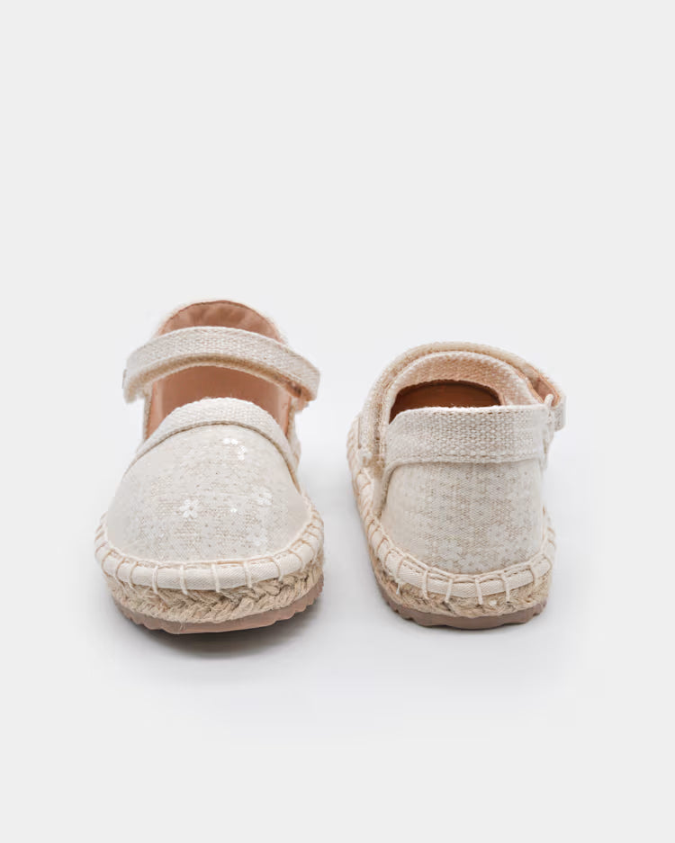 MAYORAL ESPADRILLE SHOE - NATURAL