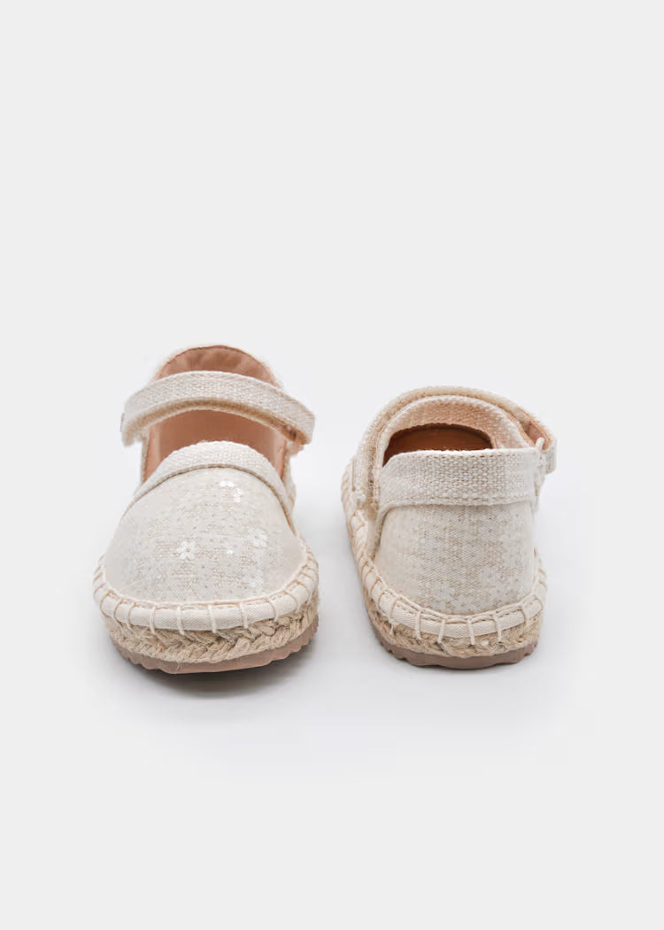 MAYORAL ESPADRILLE SHOE - NATURAL