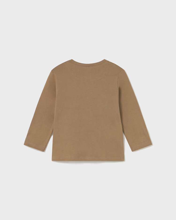 MAYORAL INTERACTIVE FARM SHIRT - CARAMEL