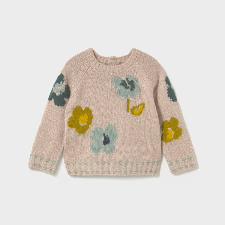 MAYORAL PRINTED SWEATER - BEIGE