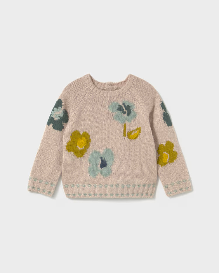 MAYORAL PRINTED SWEATER - BEIGE