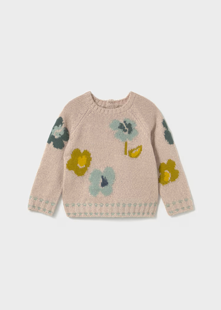 MAYORAL PRINTED SWEATER - BEIGE
