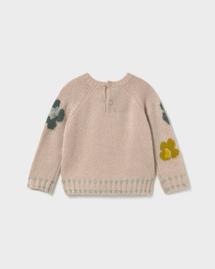 MAYORAL PRINTED SWEATER - BEIGE