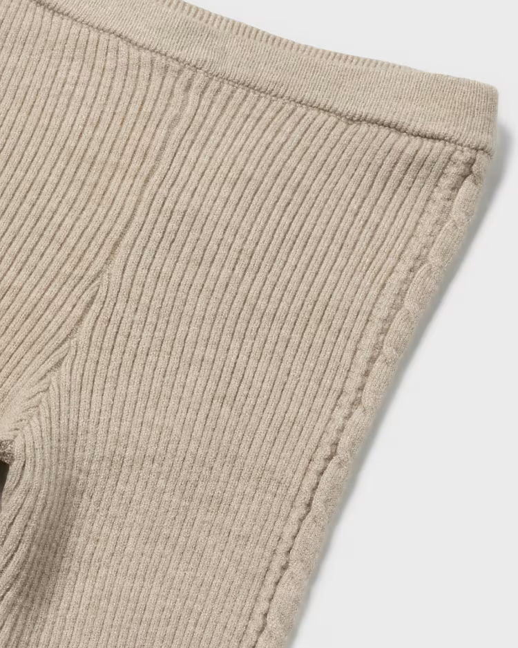 MAYORAL KNIT LEGGINGS - SAND