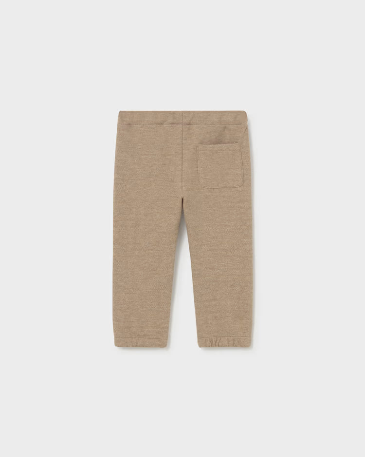 MAYORAL BABY KNIT PANTS - TRUFFLE