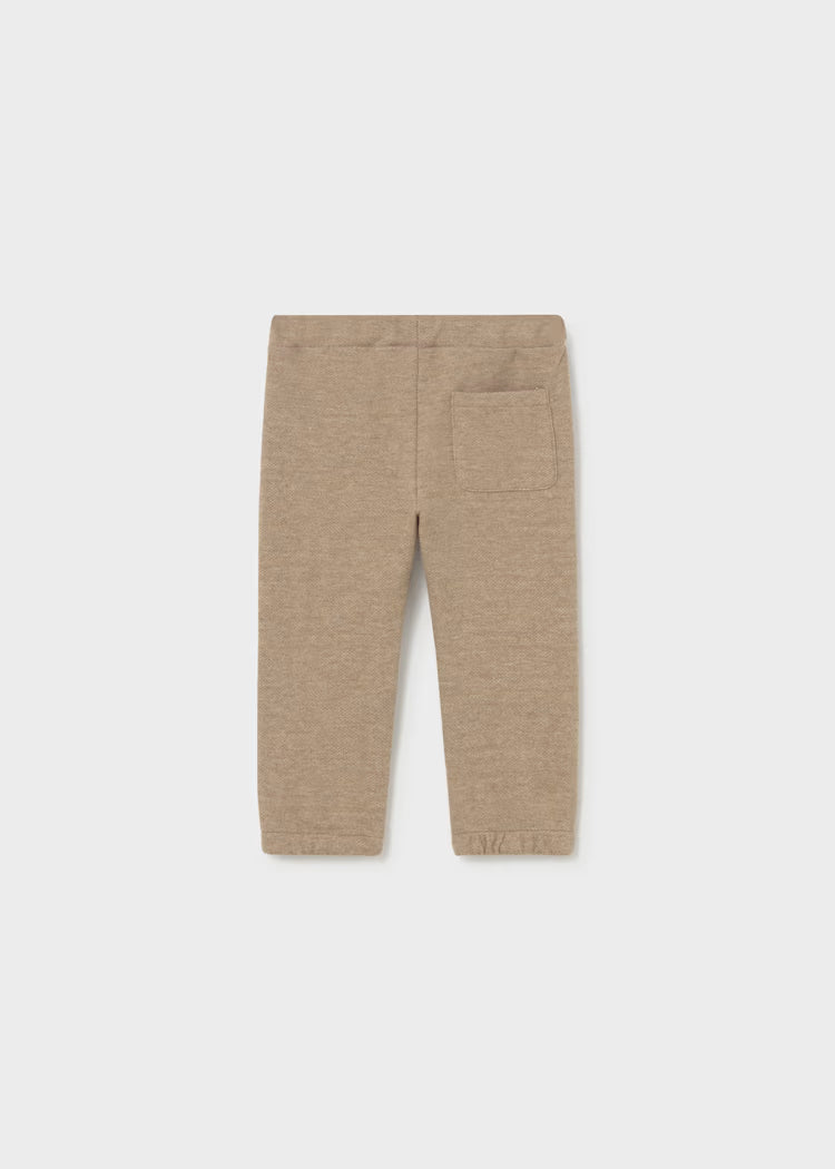 MAYORAL BABY KNIT PANTS - TRUFFLE