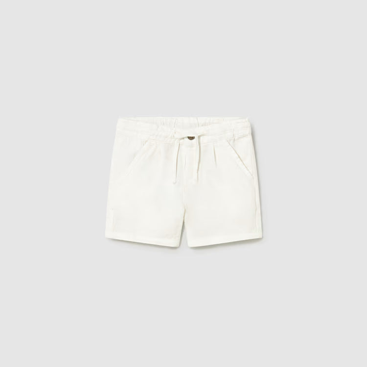 MAYORAL LINEN SHORTS - CREAM
