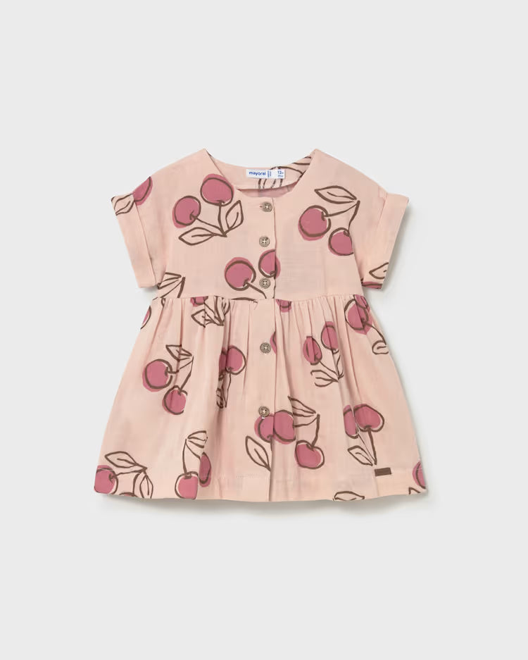MAYORAL PRINTED DRESS - PEONY