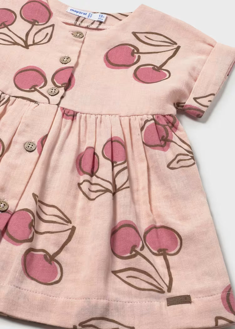 MAYORAL PRINTED DRESS - PEONY