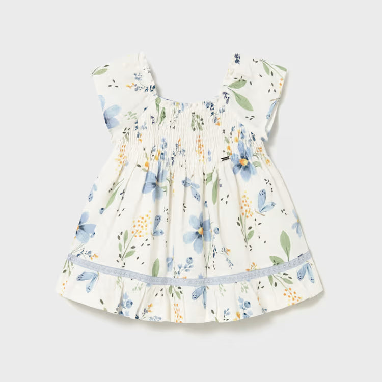 MAYORAL PRINTED DRESS - SKY