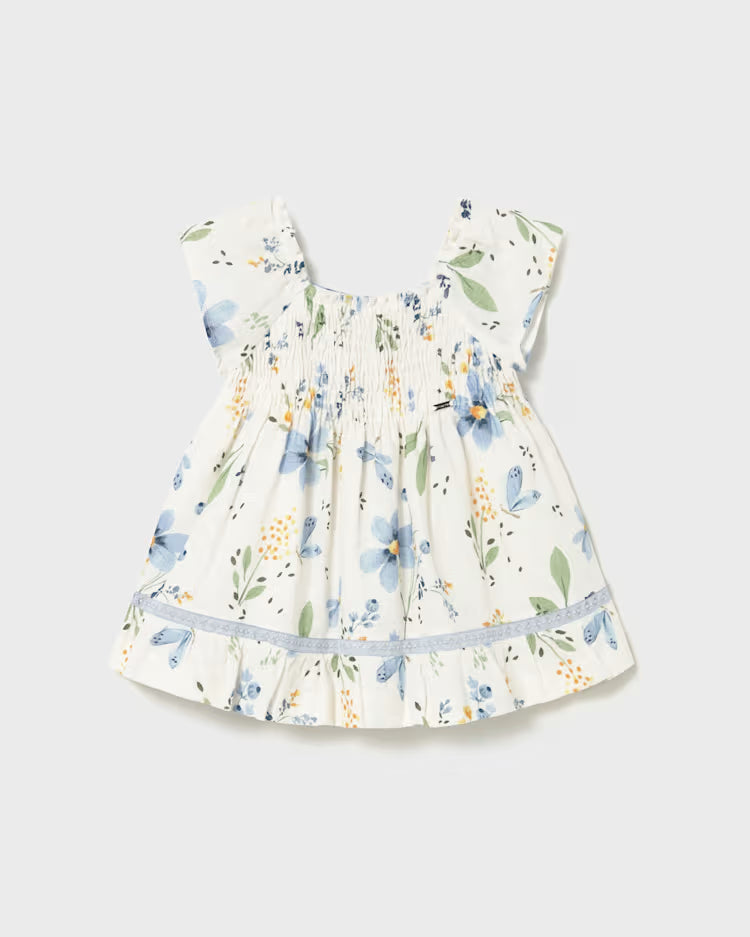 MAYORAL PRINTED DRESS - SKY