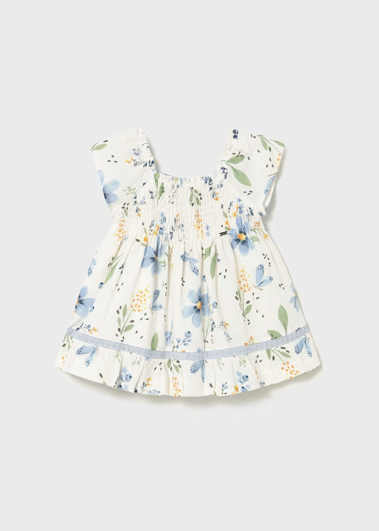 MAYORAL PRINTED DRESS - SKY