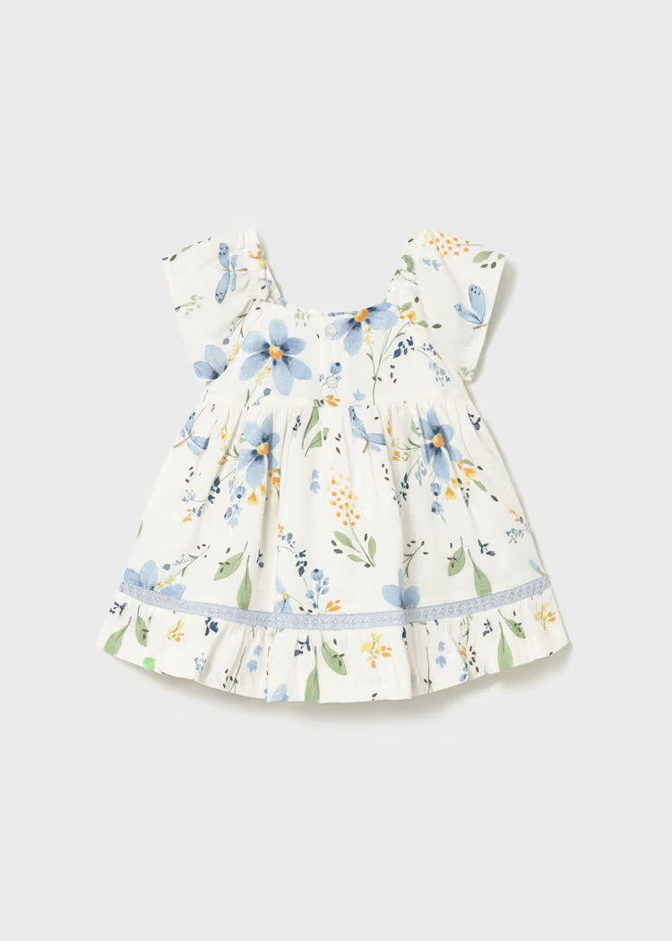 MAYORAL PRINTED DRESS - SKY
