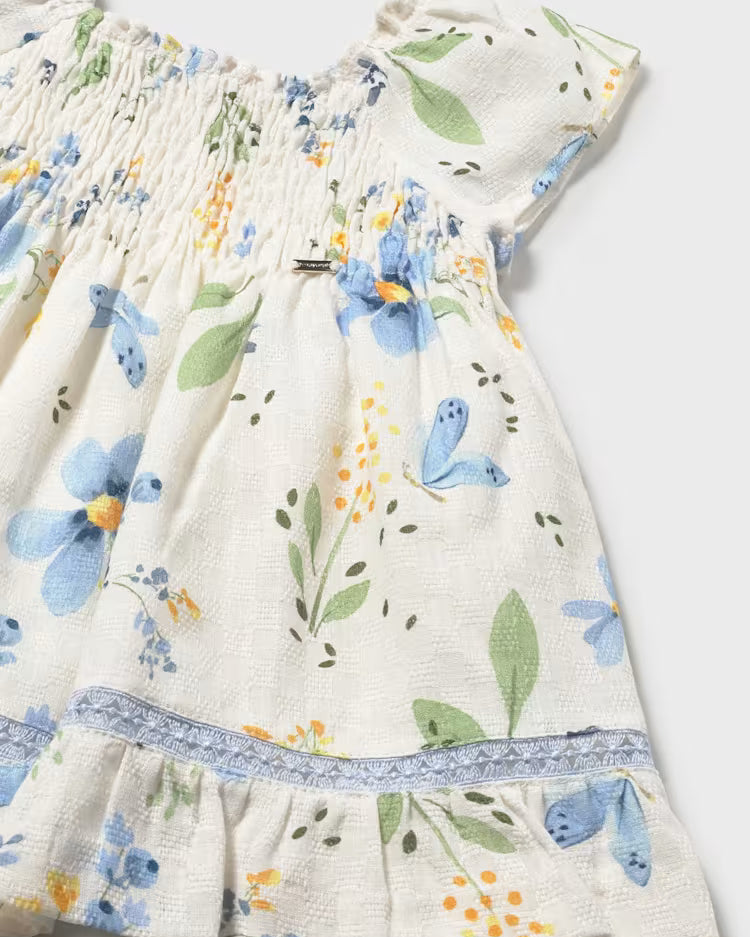 MAYORAL PRINTED DRESS - SKY