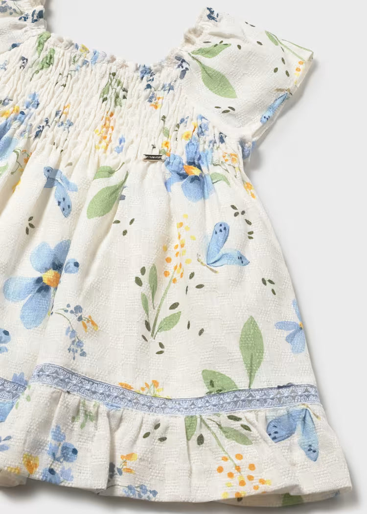 MAYORAL PRINTED DRESS - SKY