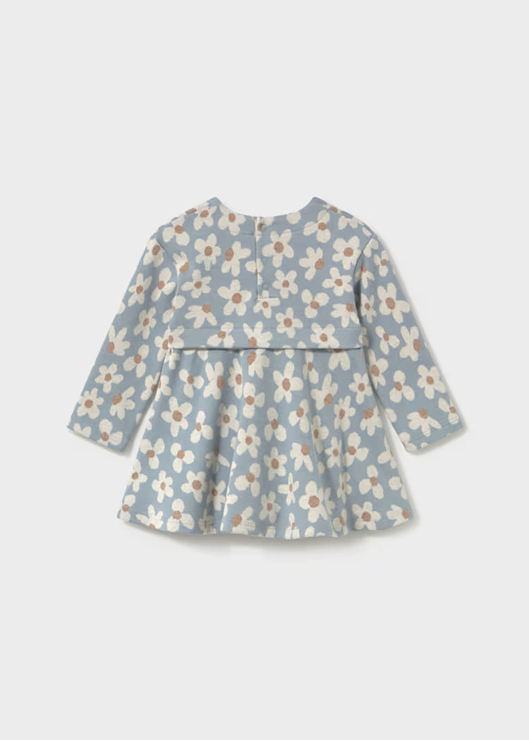 MAYORAL PRINTED DRESS - BLUE