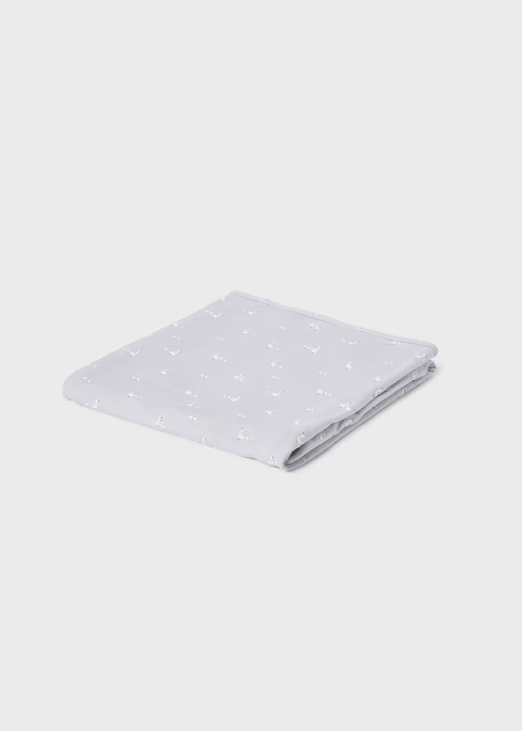 MAYORAL PRINTED BLANKET - SILVER