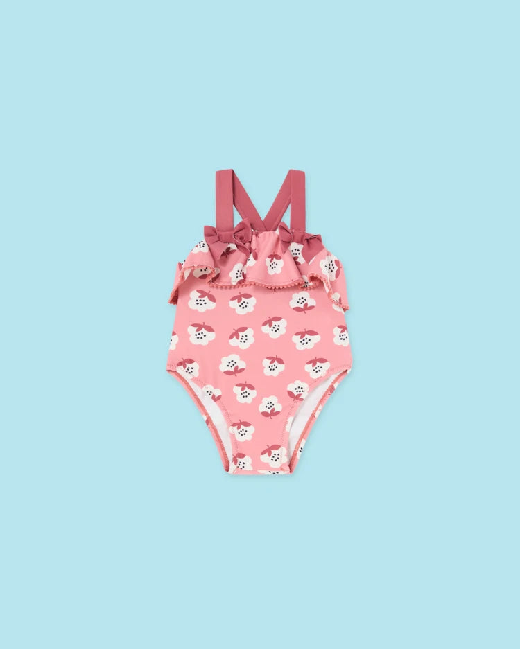 MAYORAL PRINTED BATHING SUIT - PEONY