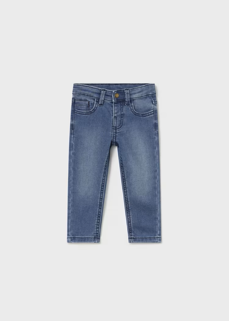 MAYORAL SOFT DENIM PANTS - MEDIUM WASH