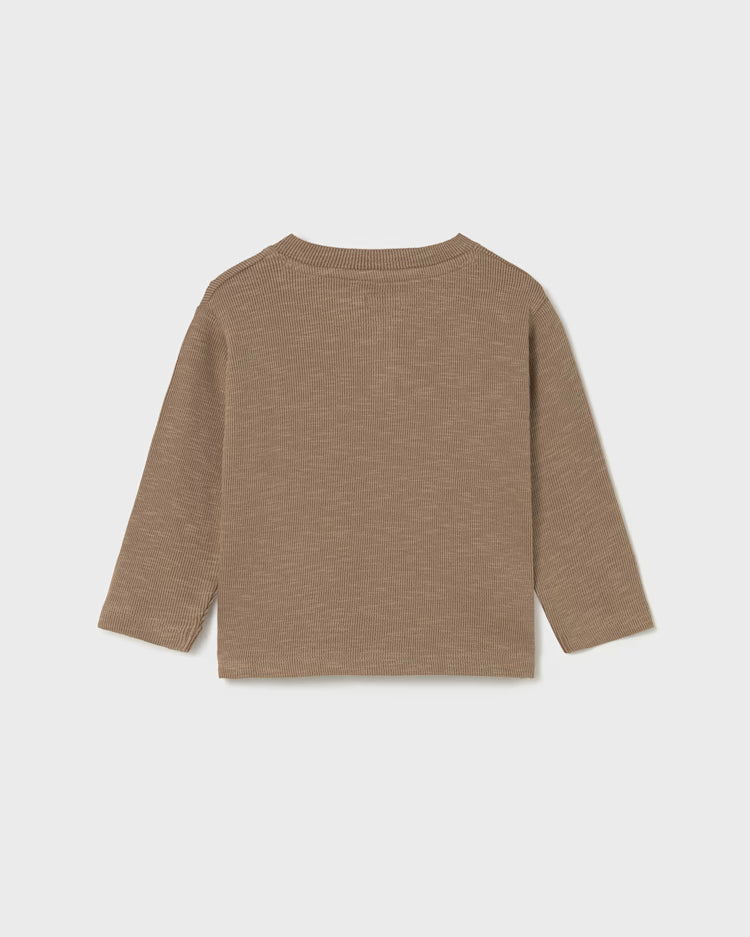 MAYORAL KNIT LONG SLEEVE - CARAMEL
