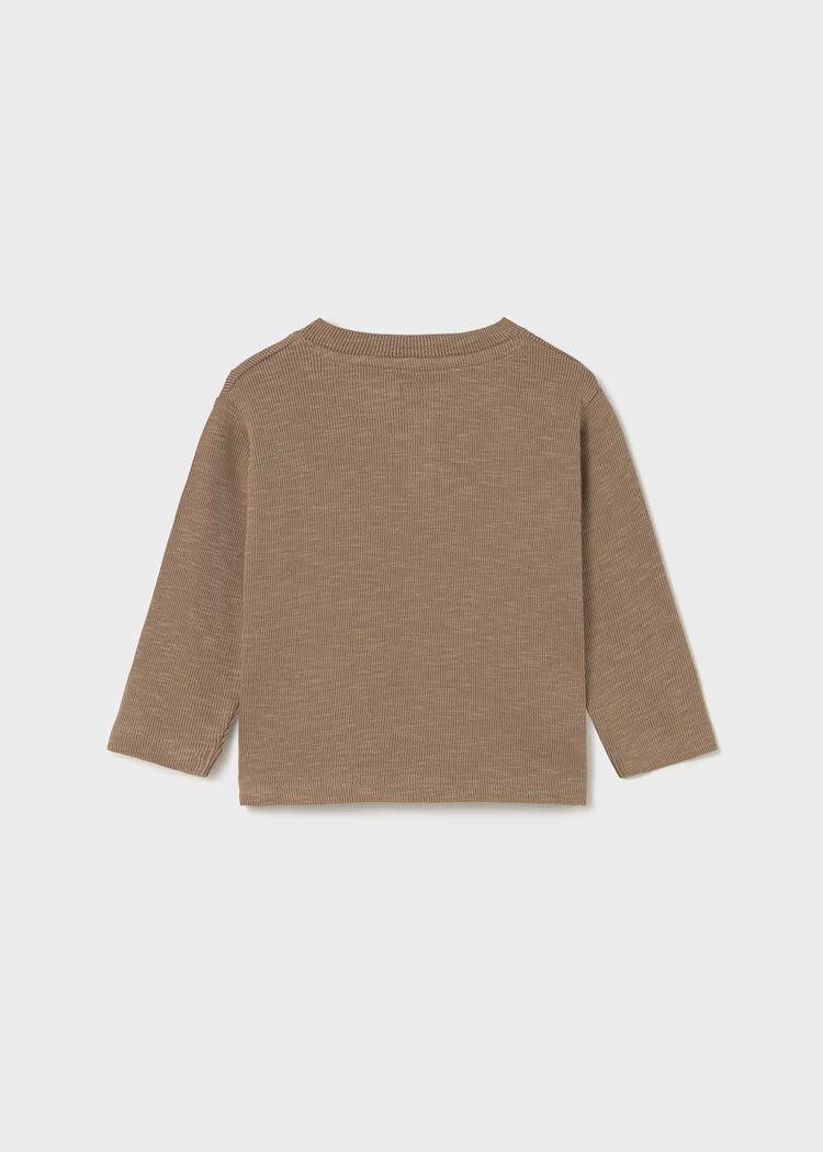 MAYORAL KNIT LONG SLEEVE - CARAMEL