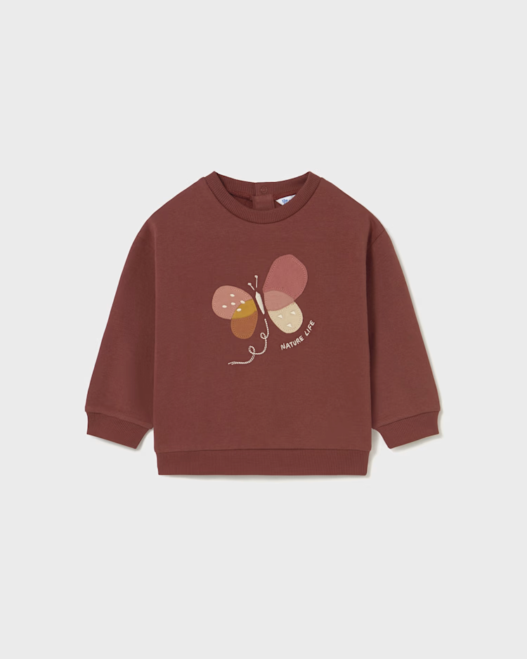MAYORAL SWEATSHIRT - TERRACOTA