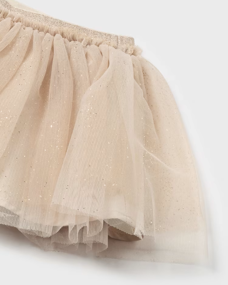 MAYORAL TULLE SKIRT - ALMOND