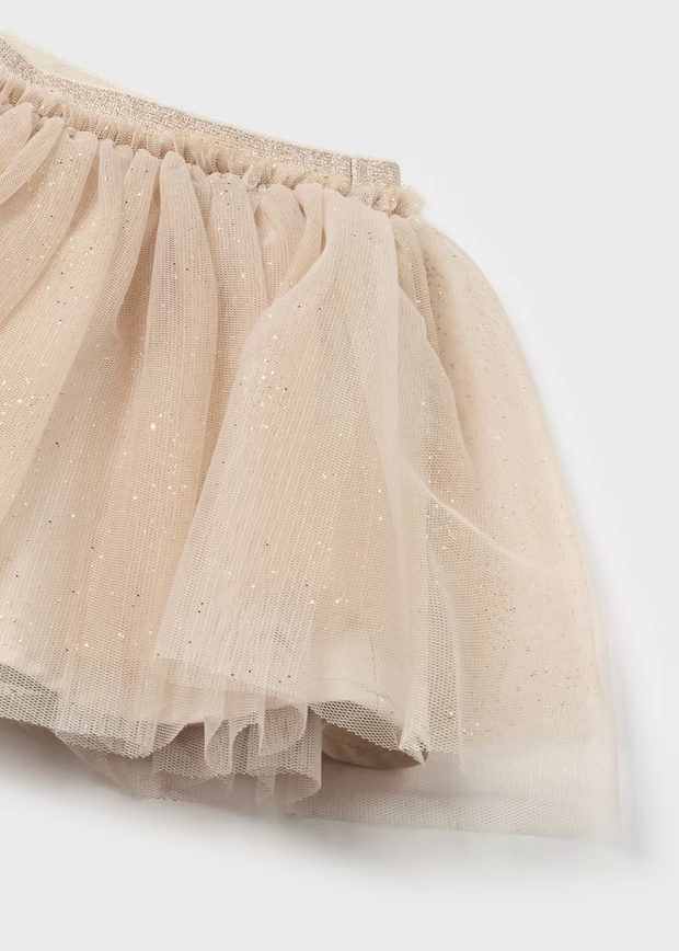 MAYORAL TULLE SKIRT - ALMOND