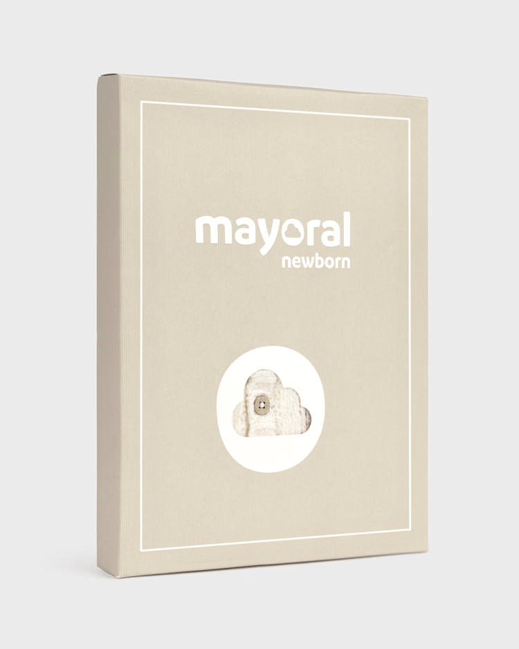 MAYORAL 3PC KNIT SET - DUNE HEATHER