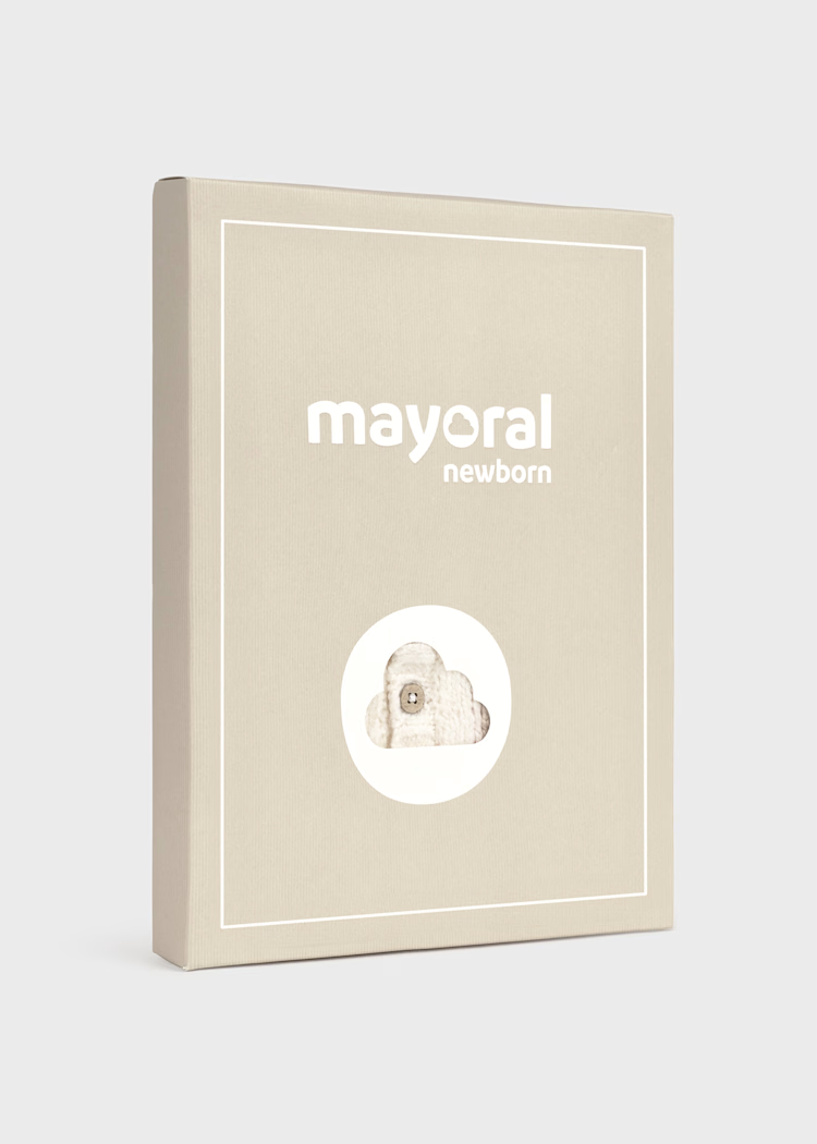 MAYORAL 3PC KNIT SET - DUNE HEATHER