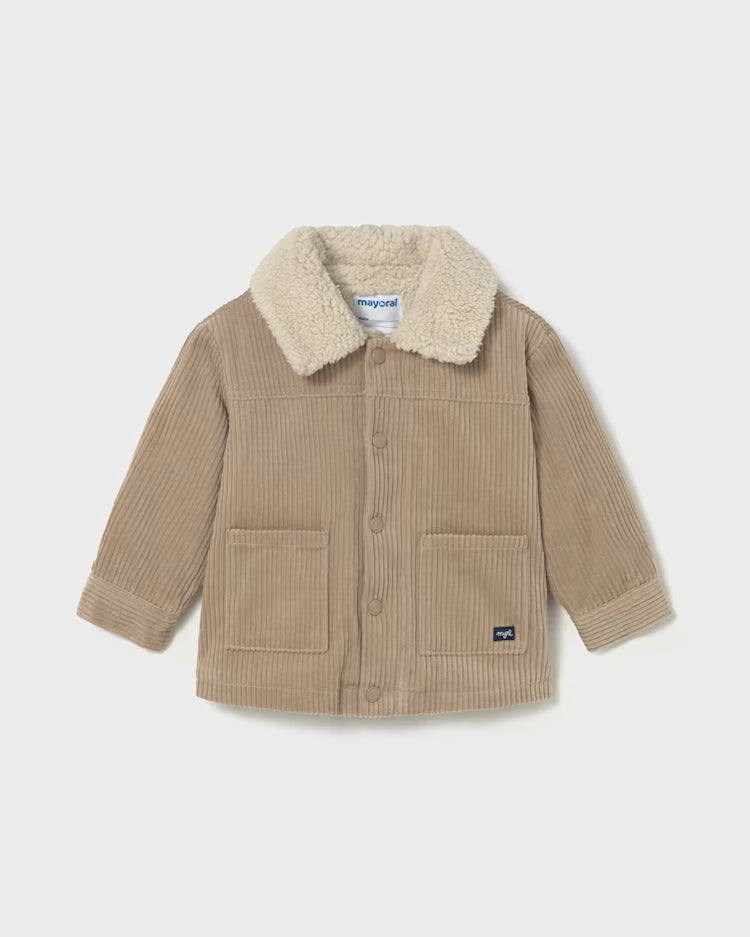MAYORAL CORD JACKET - WOOD