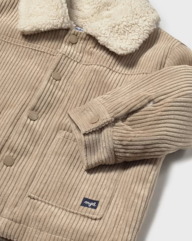MAYORAL CORD JACKET - WOOD