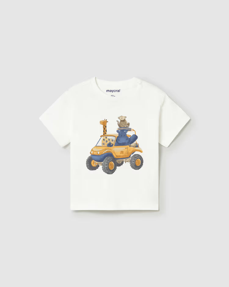 MAYORAL GRAPHIC SS - CREAM