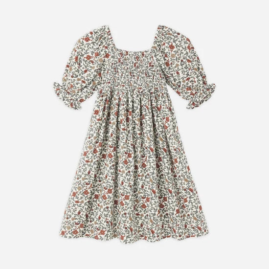 RYLEE + CRU ADELAIDE DRESS - HOLIDAY FLORAL