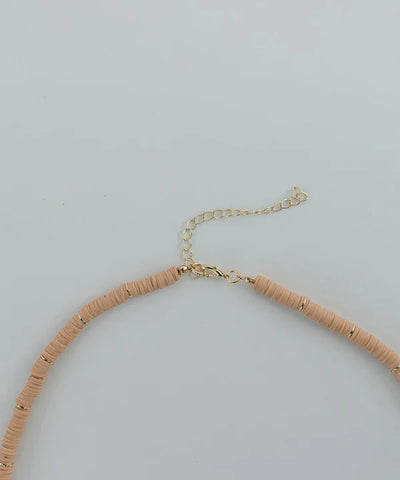 ** PRE ORDER ** GIGI PIP BEADED BAND - TAN