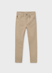 MAYORAL BASIC SLIM FIT PANT - ALMOND