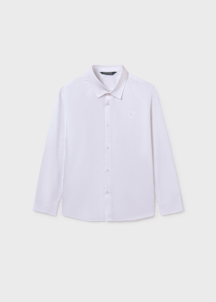 MAYORAL BASIC DRESS SHIRT - WHITE
