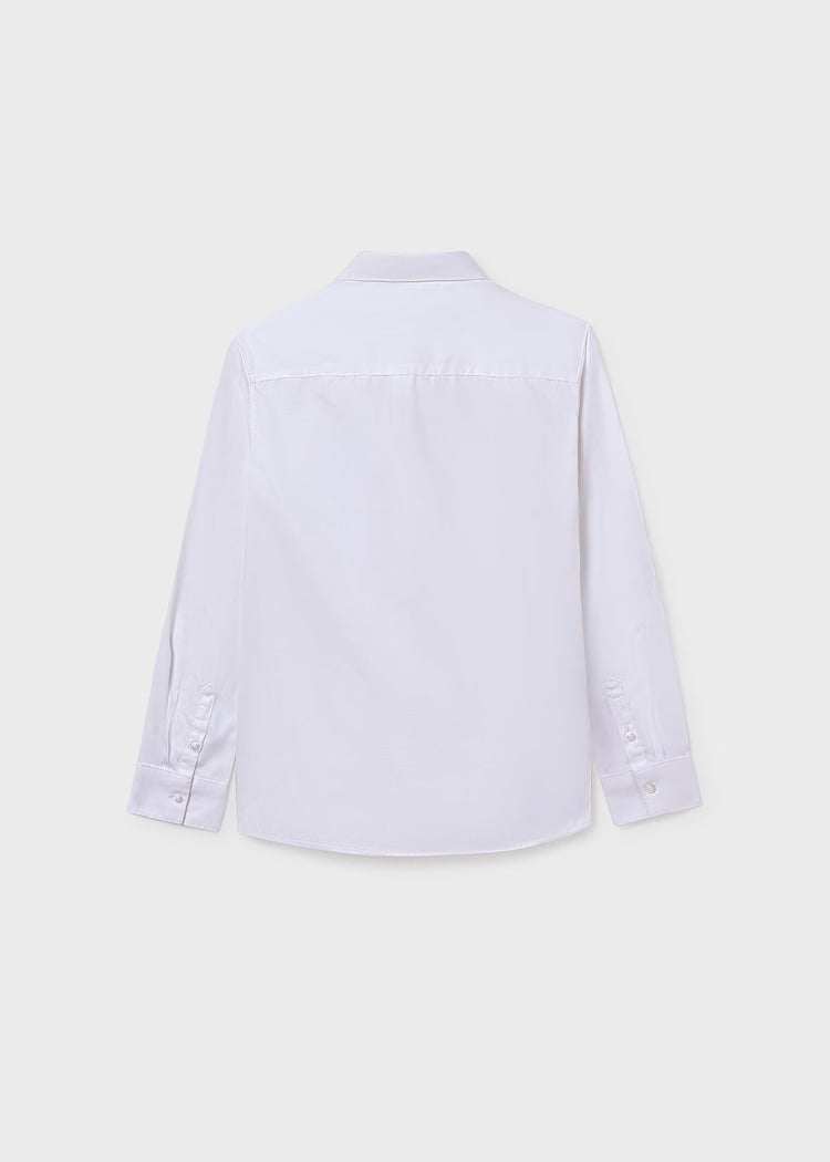 MAYORAL BASIC DRESS SHIRT - WHITE