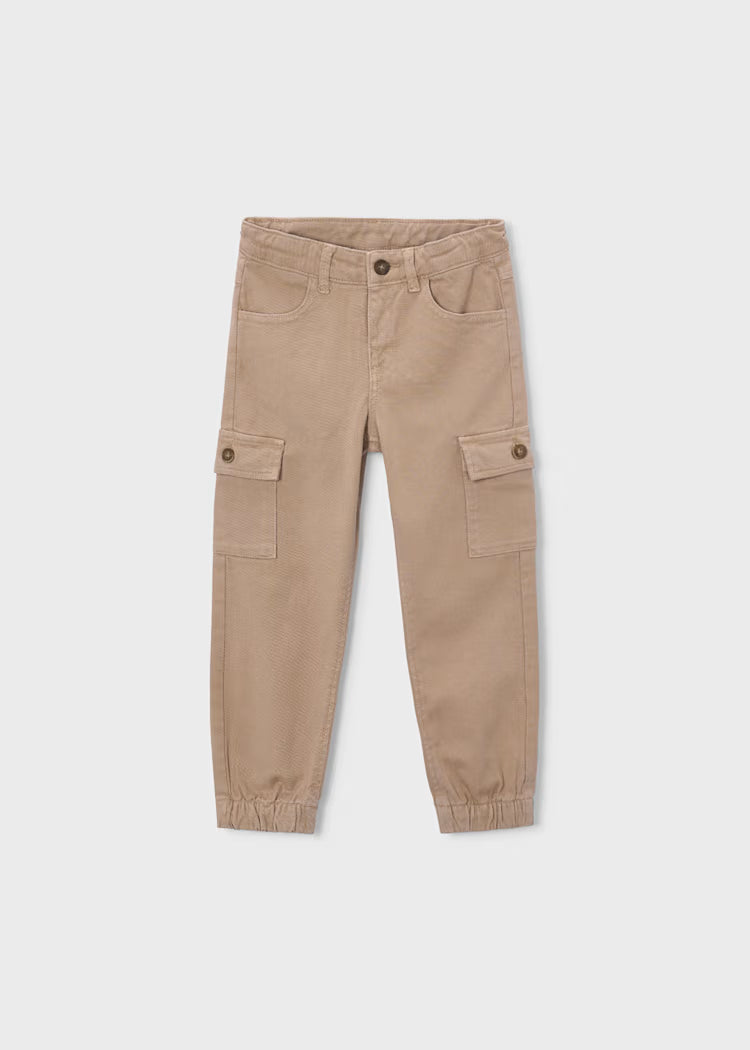 MAYORAL CARGO PANTS - BEIGE