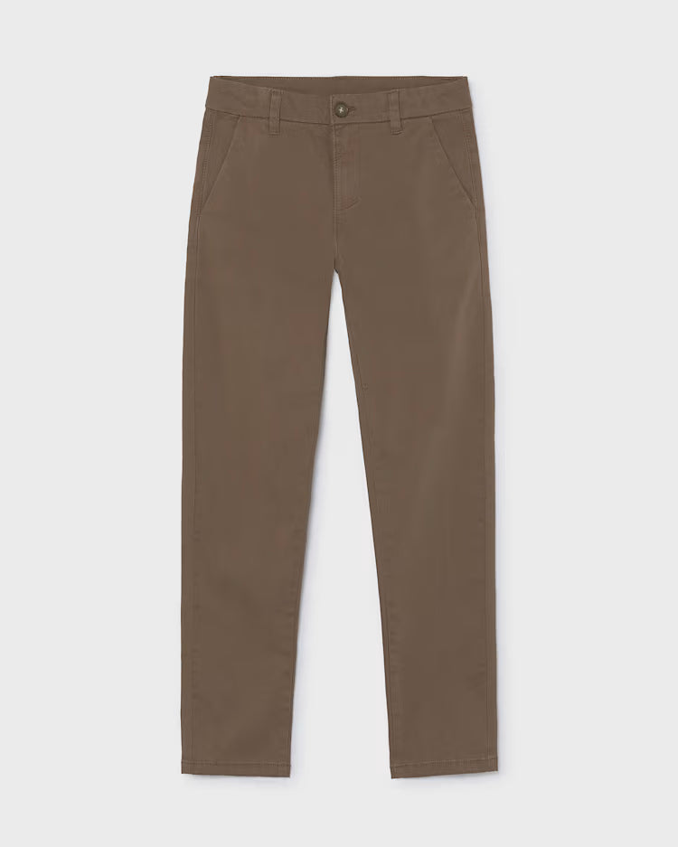 MAYORAL BASIC CHINO PANT - COCOA