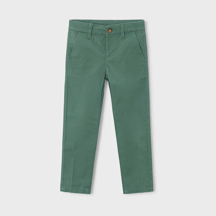 MAYORAL CLASSIC CHINO PANTS - GREEN